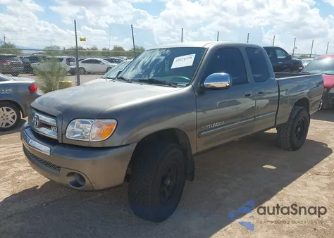 2006 Toyota Tundra Sr5 V8 из США, поврежденный, VIN 5TBRT34126S481936